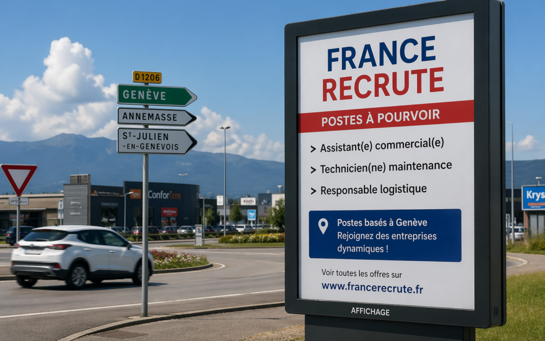 Offres d’emploi à Genève… publiées en France : dérive ou logique de marché ?