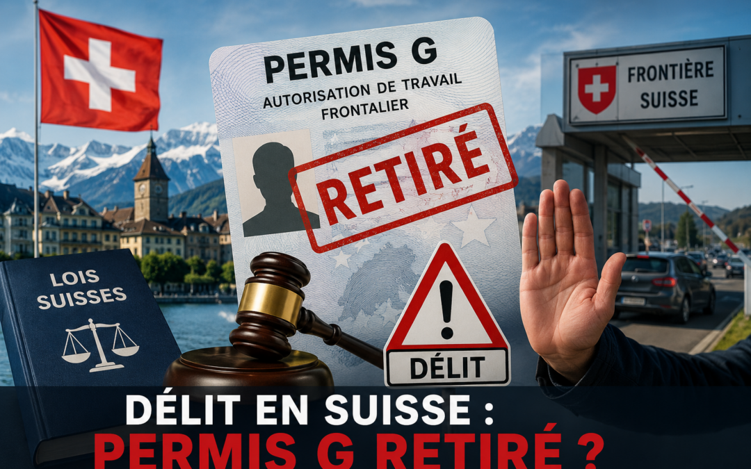 En cas de délit en Suisse, faut-il retirer automatiquement le permis G ?