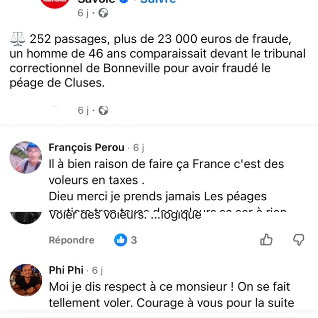 Routes suisses et françaises : quand l’incivilité devient normale